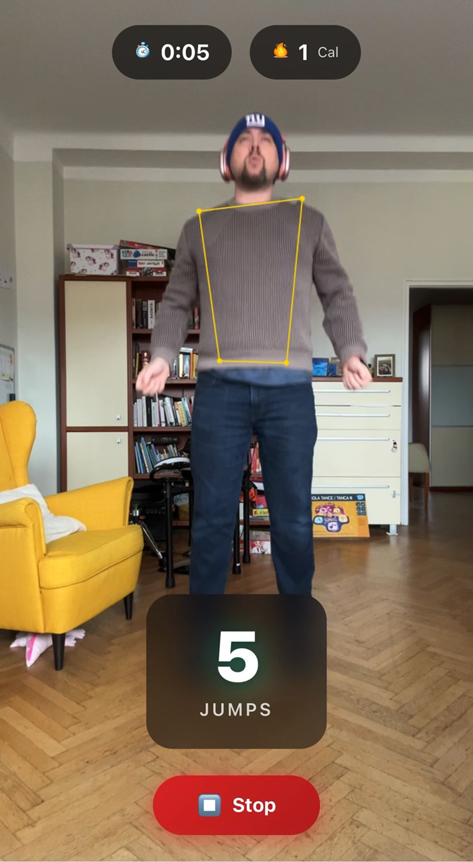 AI-Powered Jump Tracking screenshot