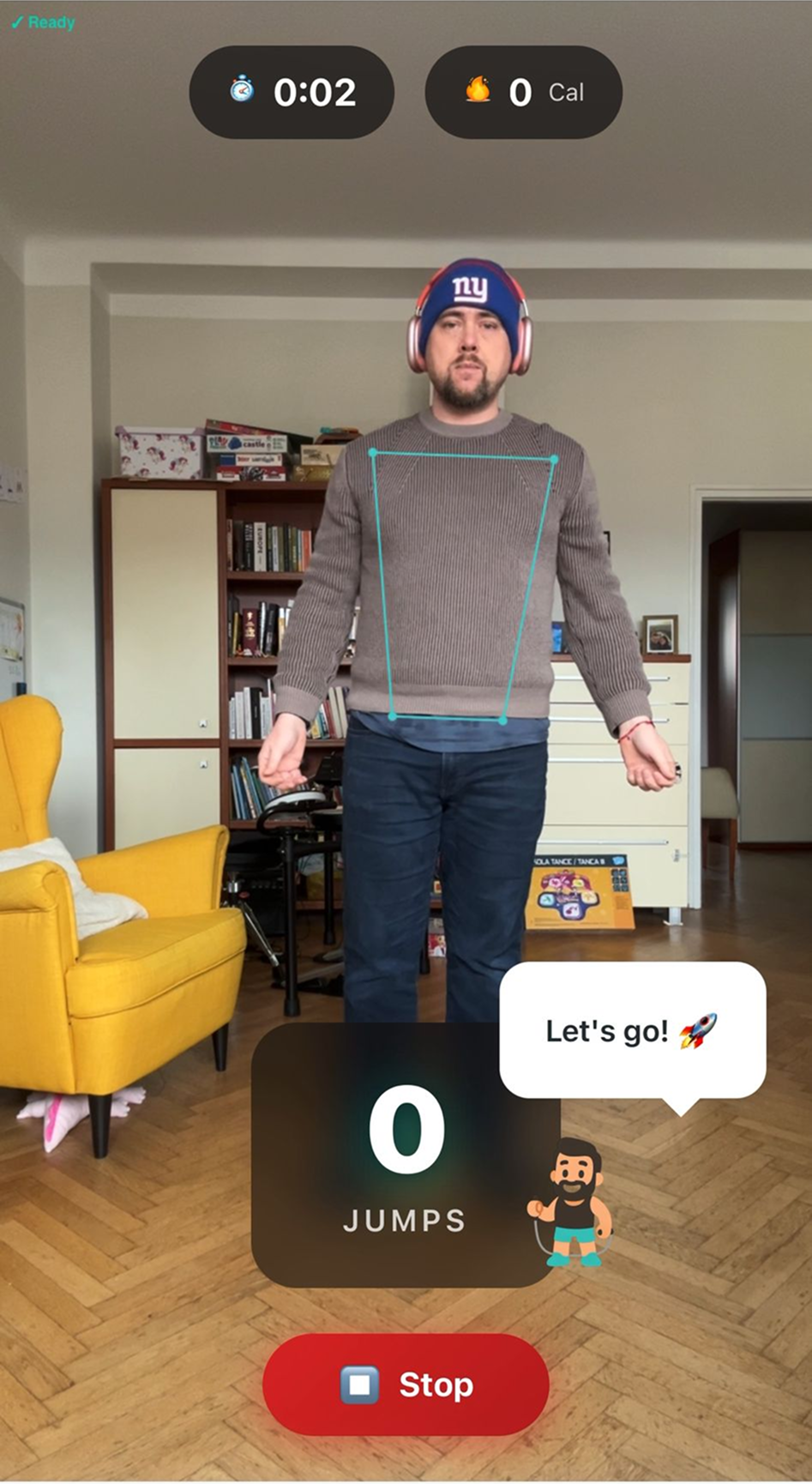 AI-Powered Jump Tracking screenshot