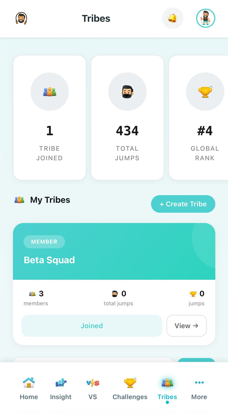 Tribes & Community screenshot
